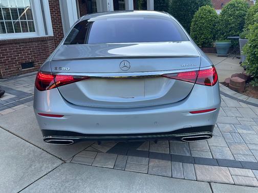 Silver 2021 Mercedes-Benz S-Class S 580 4MATIC
