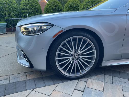 Silver 2021 Mercedes-Benz S-Class S 580 4MATIC