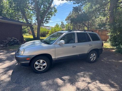 Silver 2005 Hyundai SANTA FE GLS