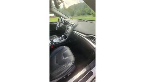 White 2016 Ford Fusion Energi Titanium