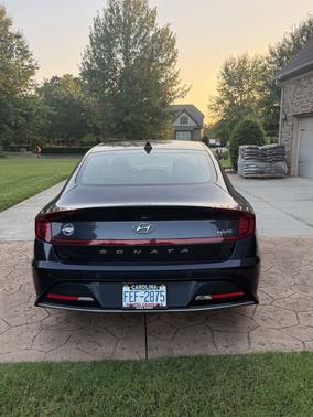 Blue 2022 Hyundai SONATA Hybrid Limited