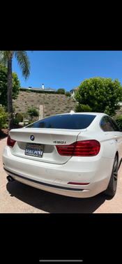 White 2017 BMW 430 i