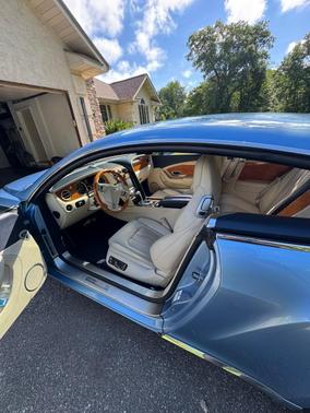 Blue 2012 Bentley Continental GT Base
