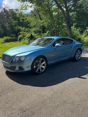 Blue 2012 Bentley Continental GT Base