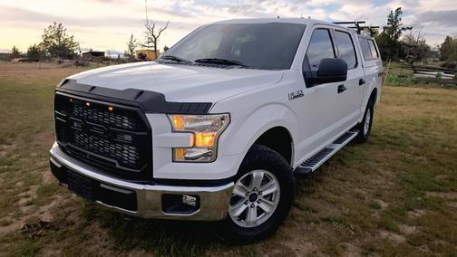 White 2017 Ford F-150 XLT