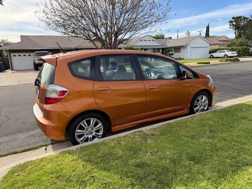 Orange 2011 Honda Fit Sport