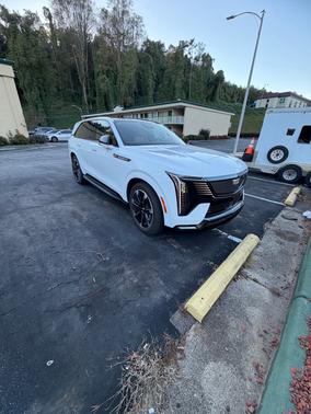 White 2025 Cadillac Escalade IQ Sport 2