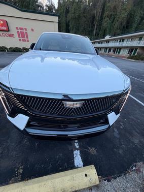 White 2025 Cadillac Escalade IQ Sport 2