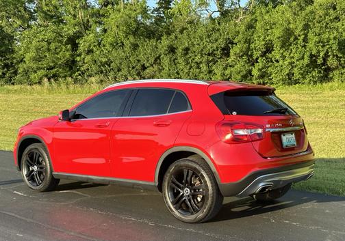 Red 2017 Mercedes-Benz GLA 250 4MATIC