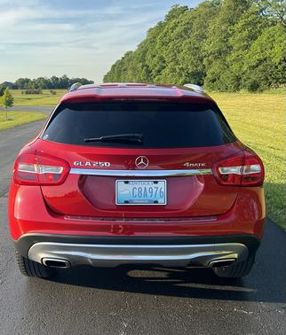 Red 2017 Mercedes-Benz GLA 250 4MATIC