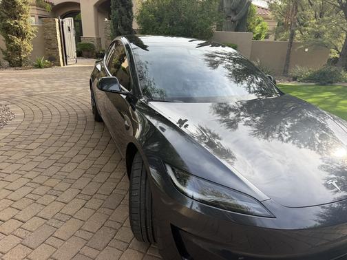 Gray 2025 Tesla Model 3 Performance AWD
