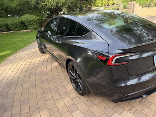 Gray 2025 Tesla Model 3 Performance AWD