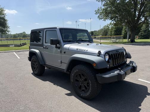 Silver 2016 Jeep Wrangler Willys Wheeler