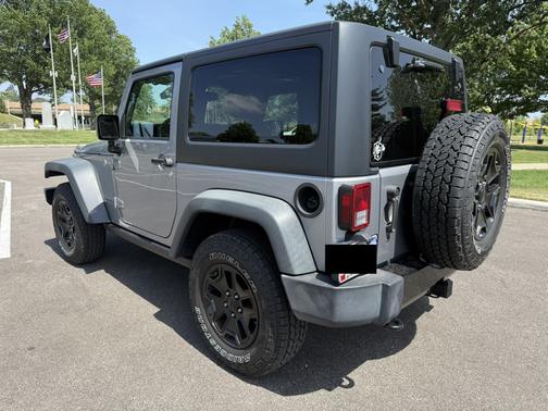 Silver 2016 Jeep Wrangler Willys Wheeler