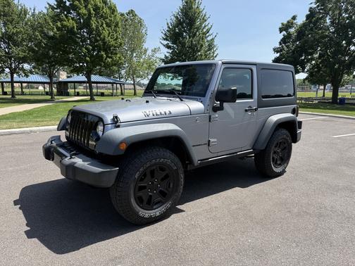 Silver 2016 Jeep Wrangler Willys Wheeler