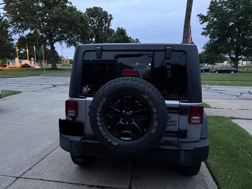 Silver 2016 Jeep Wrangler Willys Wheeler