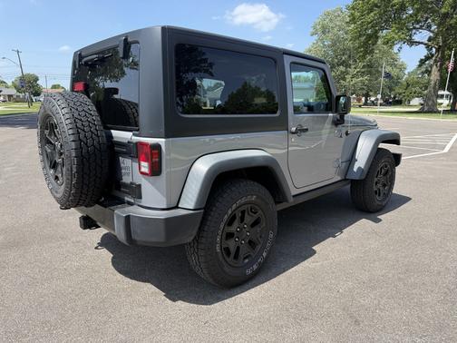 Silver 2016 Jeep Wrangler Willys Wheeler
