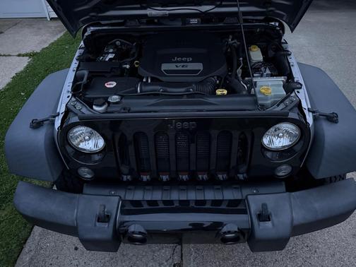 Silver 2016 Jeep Wrangler Willys Wheeler