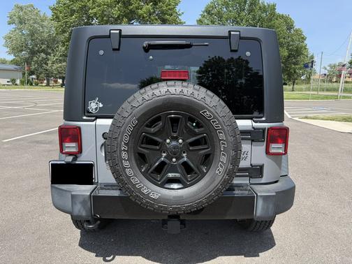 Silver 2016 Jeep Wrangler Willys Wheeler