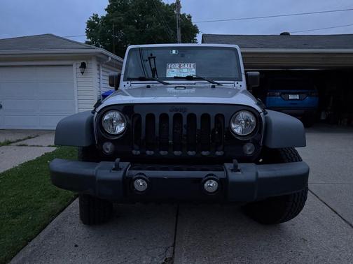 Silver 2016 Jeep Wrangler Willys Wheeler