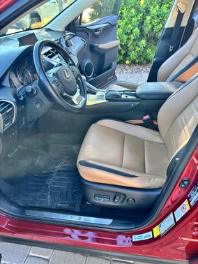 Red 2016 Lexus NX 200t Base