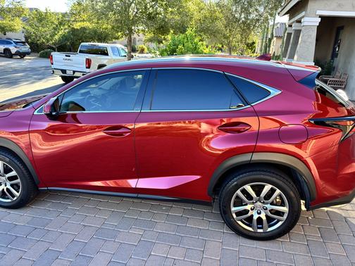 Red 2016 Lexus NX 200t Base