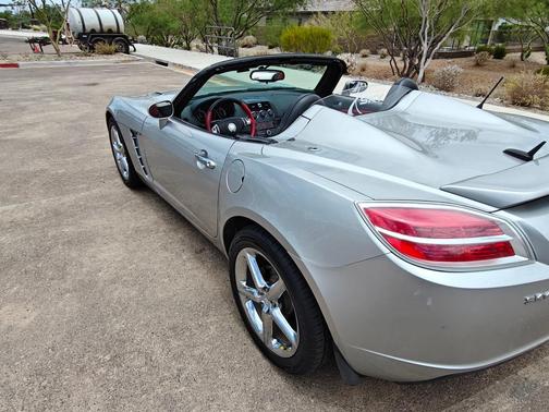 Silver 2008 Saturn Sky Red Line