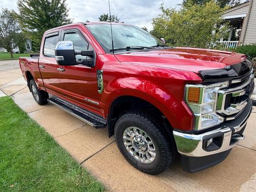 Red 2022 Ford F-350 XLT