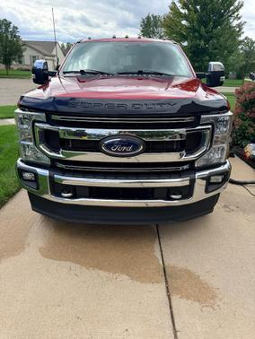 Red 2022 Ford F-350 XLT