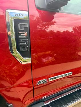 Red 2022 Ford F-350 XLT