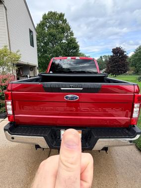 Red 2022 Ford F-350 XLT