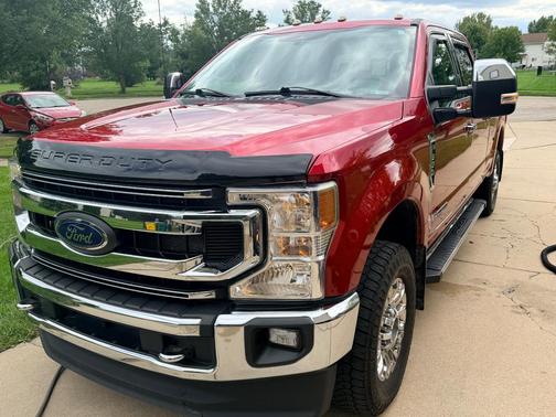 Red 2022 Ford F-350 XLT