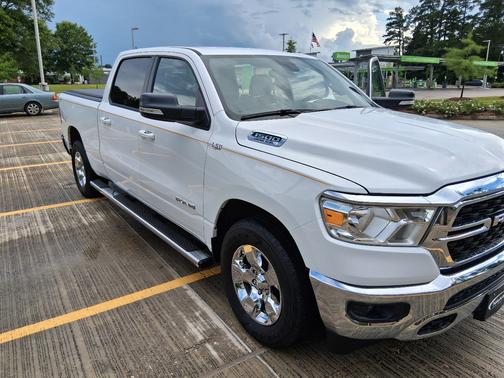 White 2022 RAM 1500 Big Horn