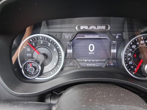 White 2022 RAM 1500 Big Horn