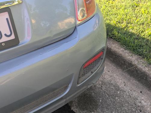 Blue 2015 FIAT 500 Sport