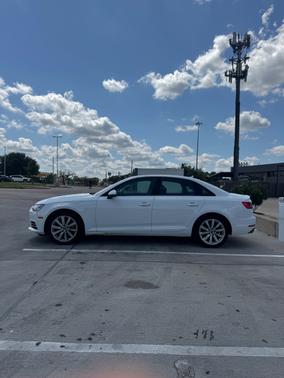 White 2017 Audi A4 2.0T Premium