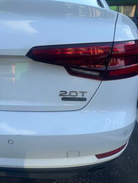 White 2017 Audi A4 2.0T Premium