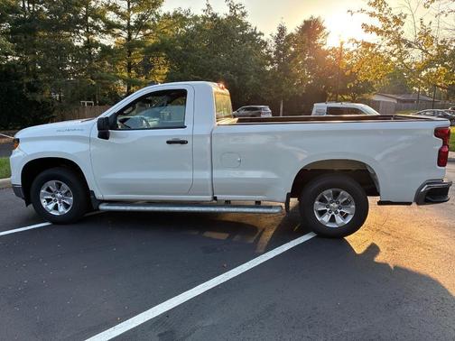 White 2025 Chevrolet Silverado 1500 WT