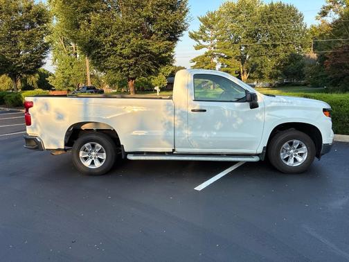 White 2025 Chevrolet Silverado 1500 WT