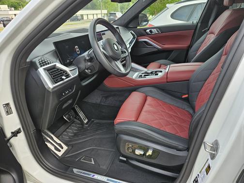 White 2025 BMW X6 M60i