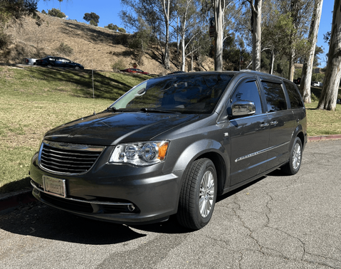 Gray 2014 Chrysler Town & Country Touring-L