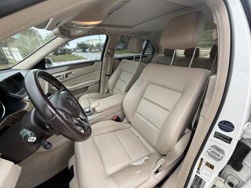 White 2014 Mercedes-Benz E-Class E 350