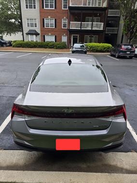 Silver 2023 Hyundai ELANTRA HEV Blue