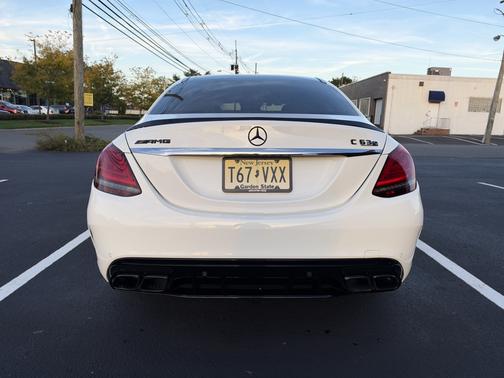 White 2019 Mercedes-Benz AMG C 63 S