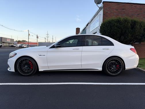 White 2019 Mercedes-Benz AMG C 63 S