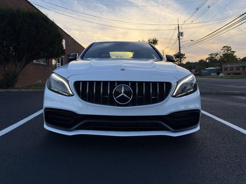 White 2019 Mercedes-Benz AMG C 63 S