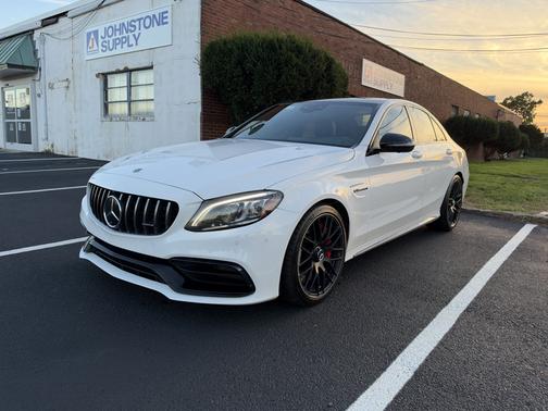 White 2019 Mercedes-Benz AMG C 63 S