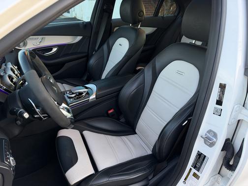 White 2019 Mercedes-Benz AMG C 63 S
