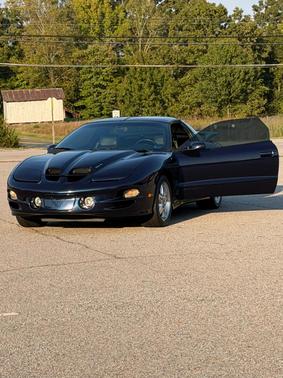 Blue 2002 Pontiac Firebird Trans Am