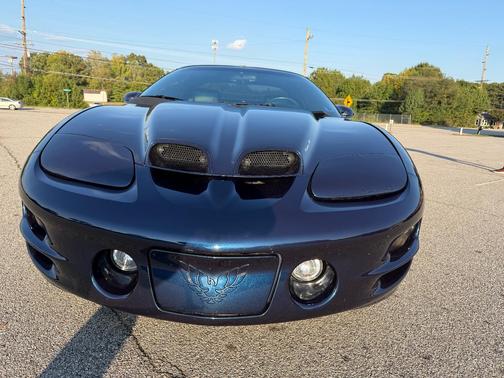 Blue 2002 Pontiac Firebird Trans Am